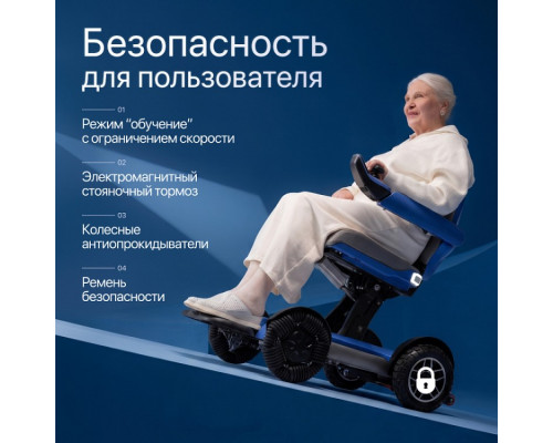 Инвалидная коляска с электроприводом Pulse 750