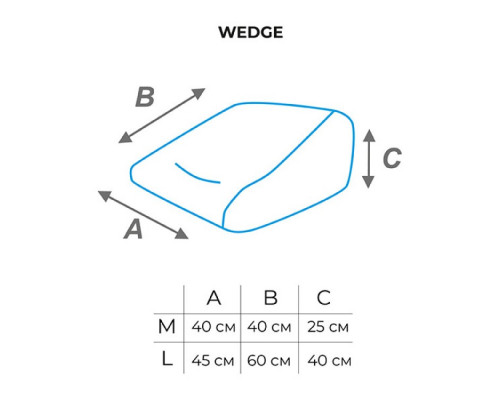 функционально-корригирующая опора stabilo wedge 