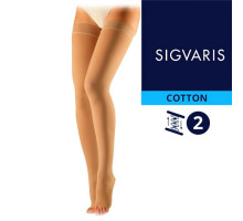 Чулки Sigvaris Хлопок, серия CO2, класс компрессии 2, Cotton