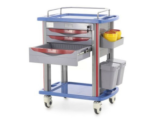 Тележка медицинская Med-Mos СТ750-03 ТМ-004АН-00