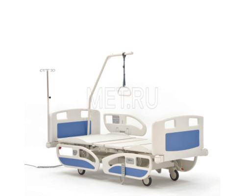MET TATRA LIGHT II Реанимационная пяти-функциональная кровать с приводами DeWert , с CPR, аккумулятором и удлинением ложа