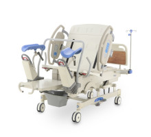 Многофункциональная кровать для родовспоможения XHFJ-1 (МЕ-4019X-01) с расширенной комплектацией и электрическими приводами для комфортных и бе