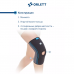 Ортез коленный ORLETT RKN-103(M) 2 поколение неопреновый со стейсами