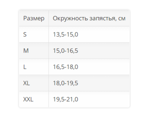 Бандаж лучезапястный для фиксации и поддержки сустава, AccuTex 2980 OPPO