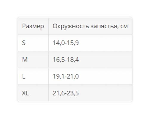 Бандаж лучезапястный 1084 OPPO Medical с поддержкой большого пальца